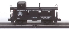 1990, Car #1 of 2 High Cupola Caboose, D&RGW (Fort Collins, CO)